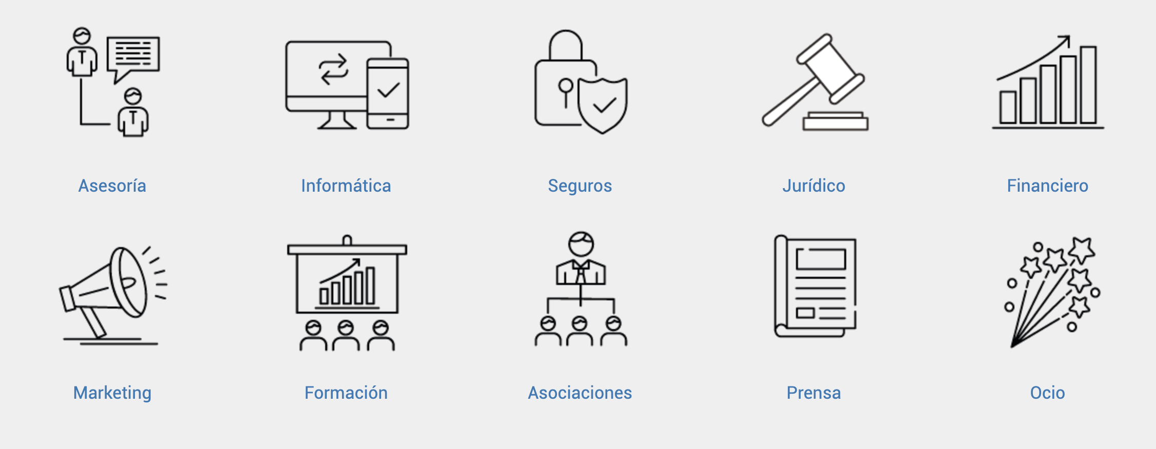 iconos servicios CONEPE